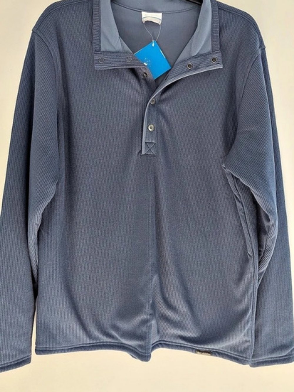 Columbia Omni-Wick Polo Blue Size Large NWT